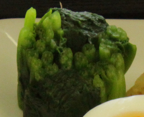 ほうれん草のお浸しの写真