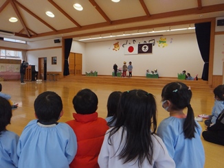 年少発表会練習の見学