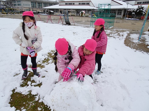 雪だるま作り