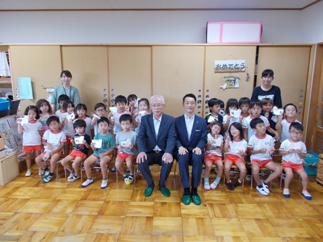 こすもす組の集合写真