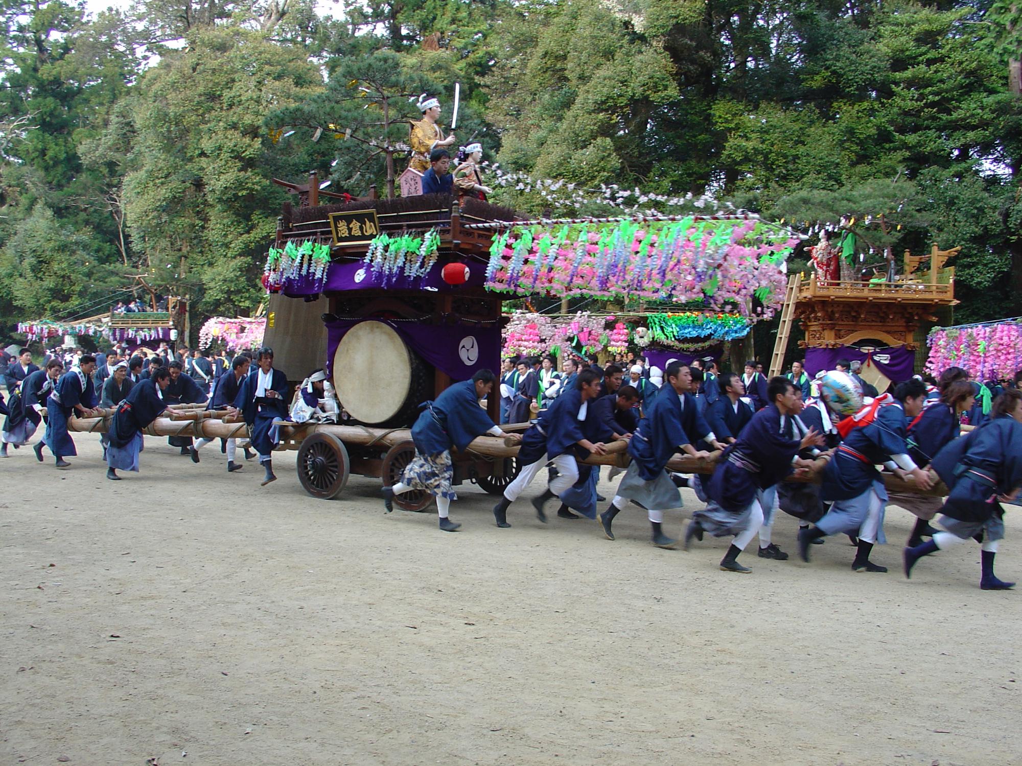 堅井之大宮春季大祭