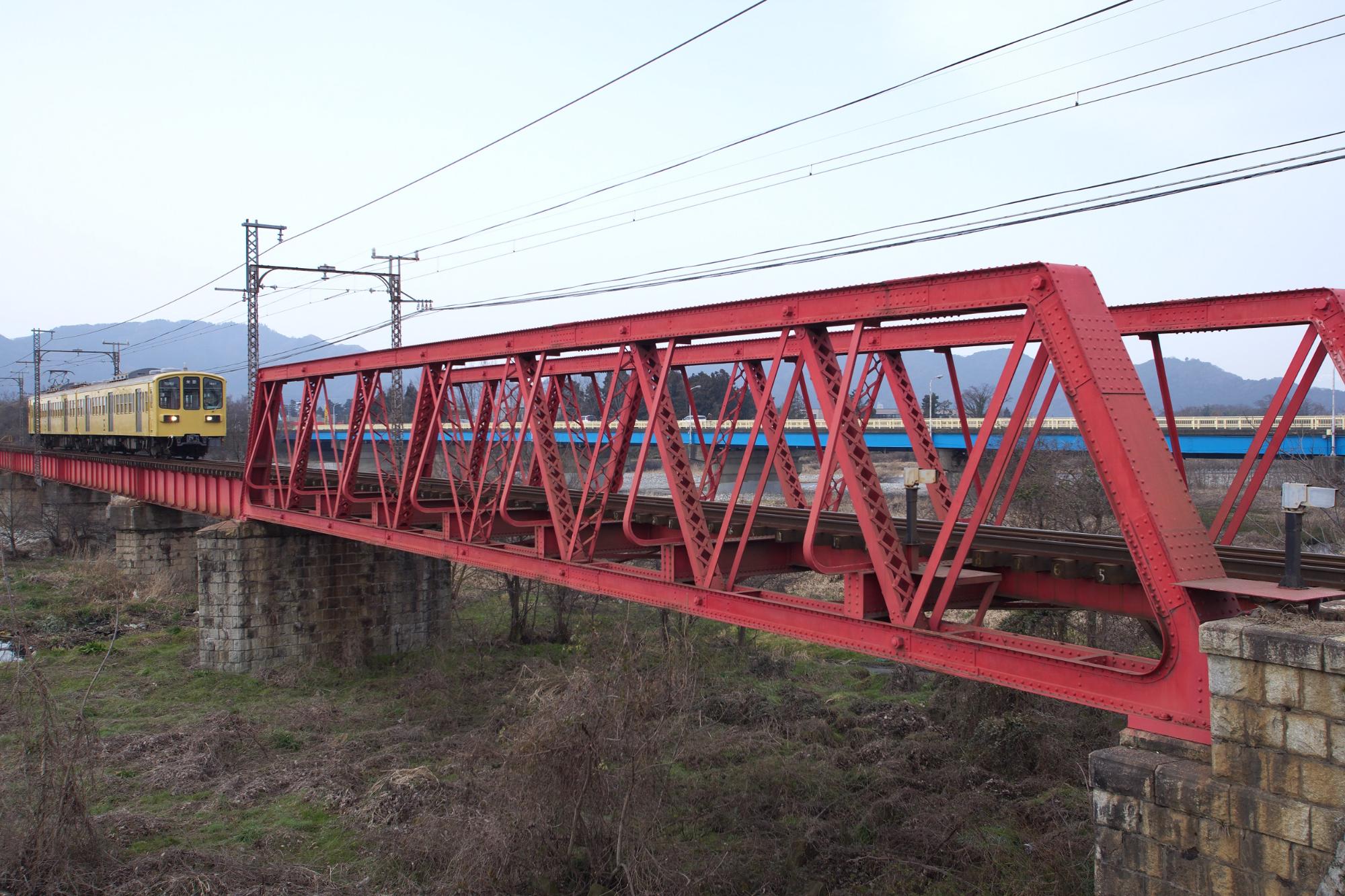 近江鉄道愛知川橋梁