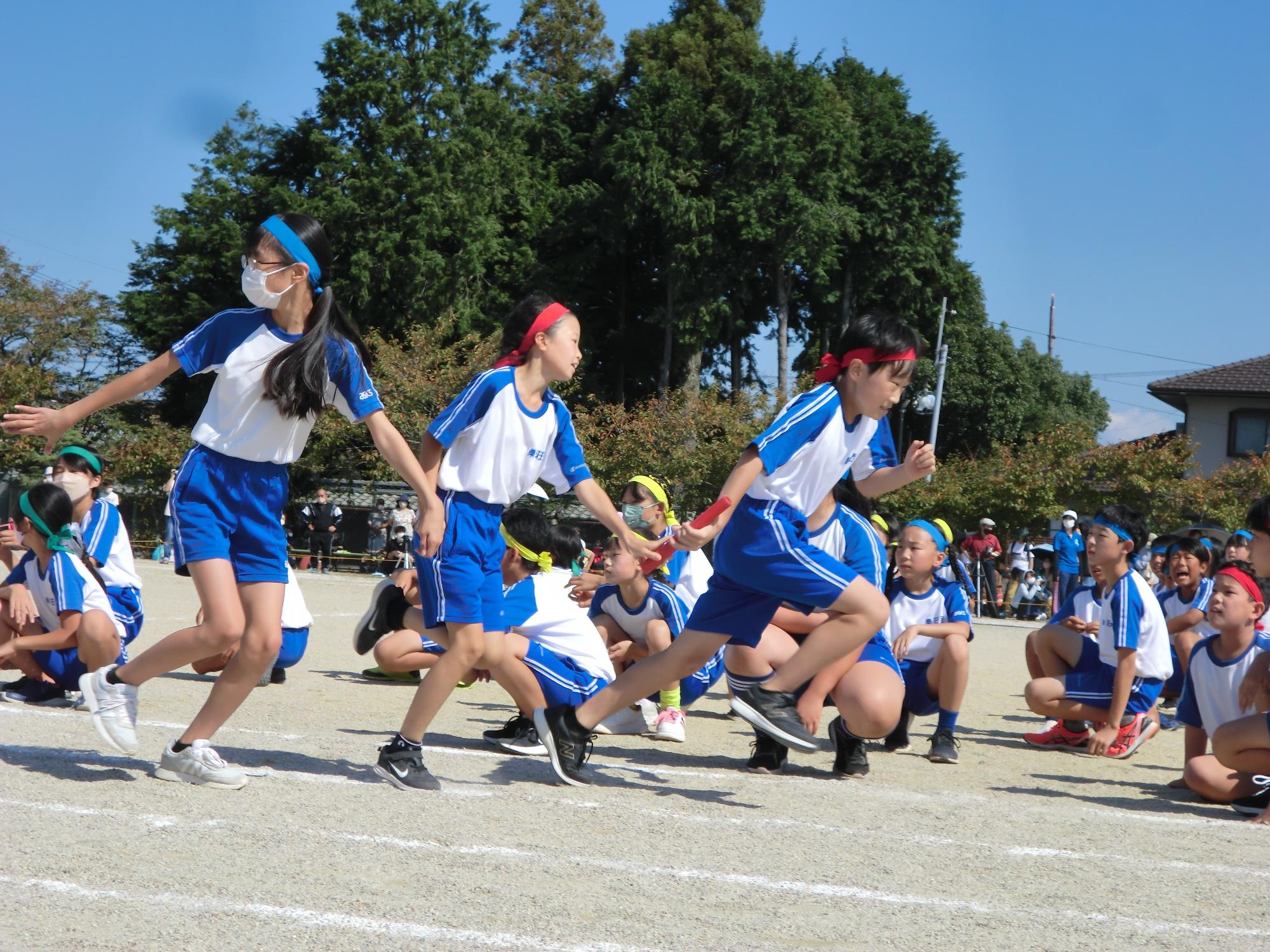 高学年リレー