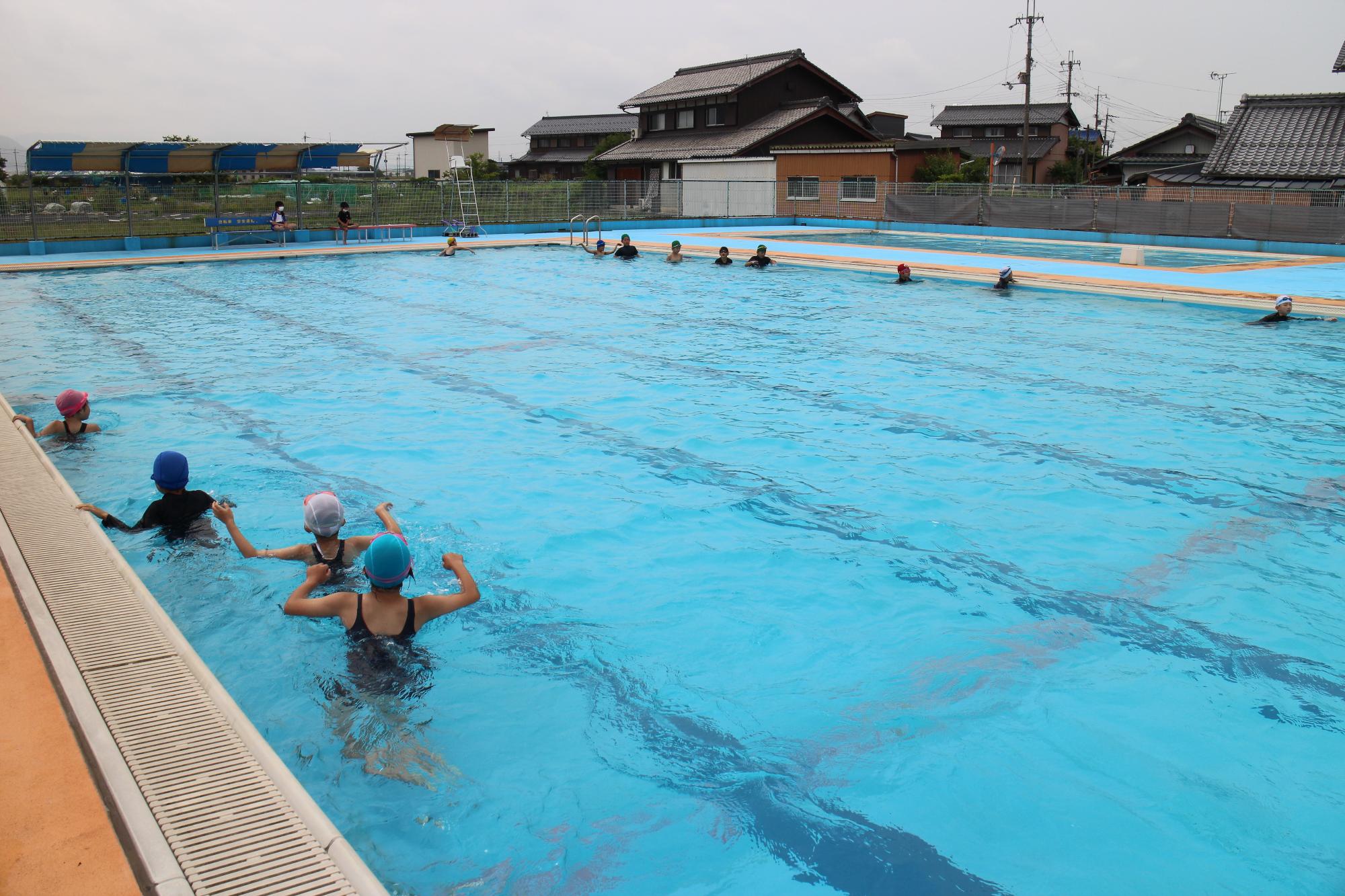 初めての大プール　3年