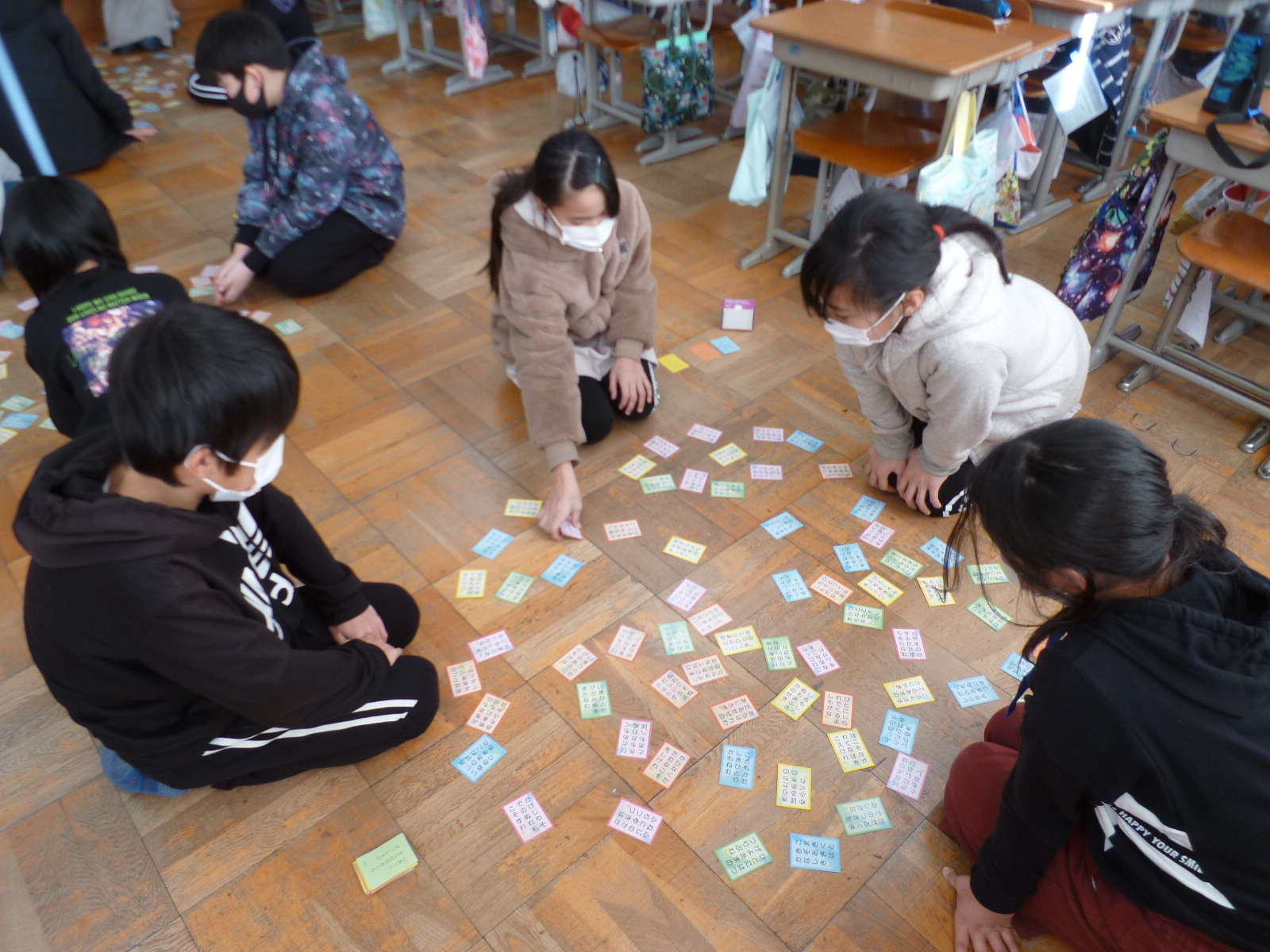 高学年百枚になると多いなぁ