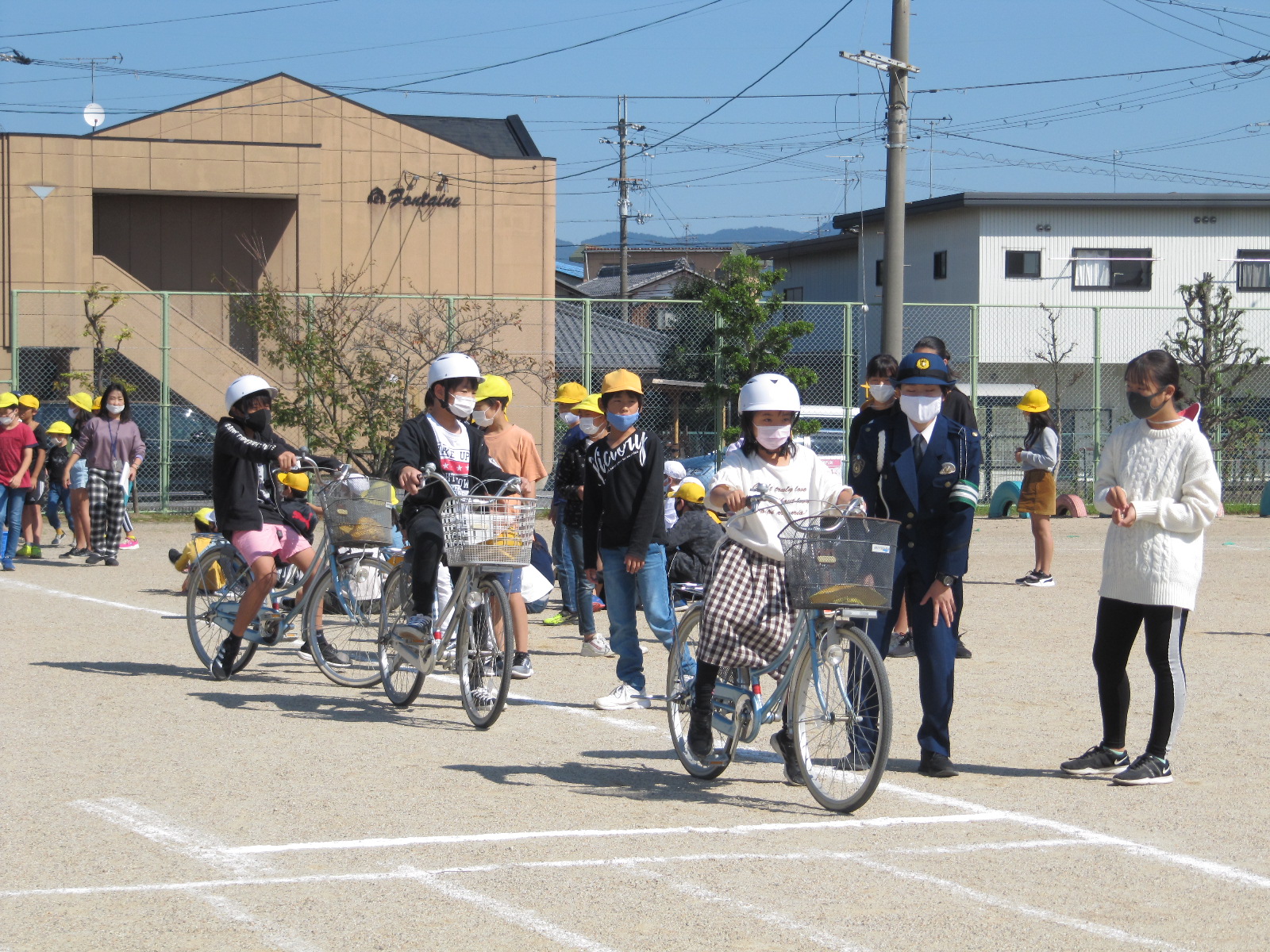 実際に自転車に乗ってみた。