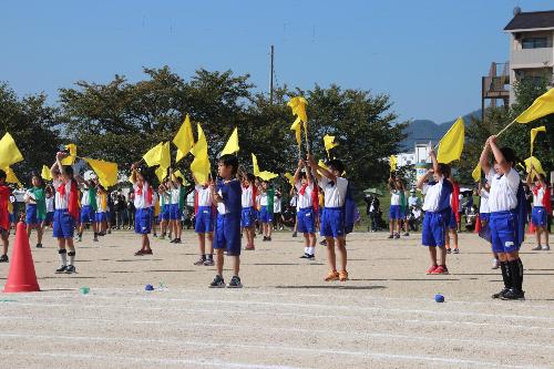 運動会　中学年大