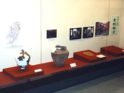 金剛輪寺に展示されている工芸品の写真