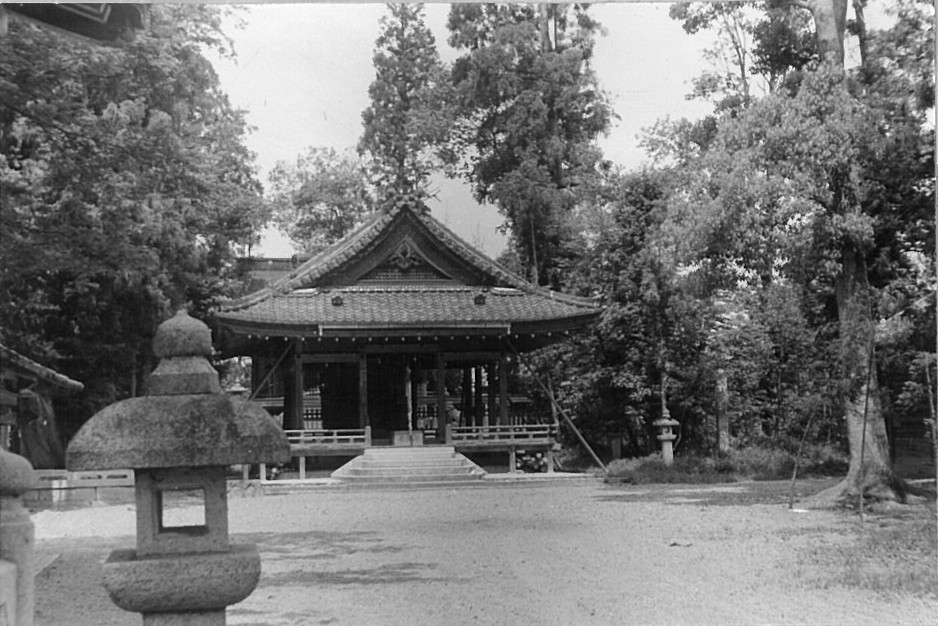 石部神社　1965年ごろ