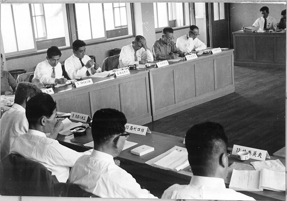 愛知川町議会　1965年ごろ
